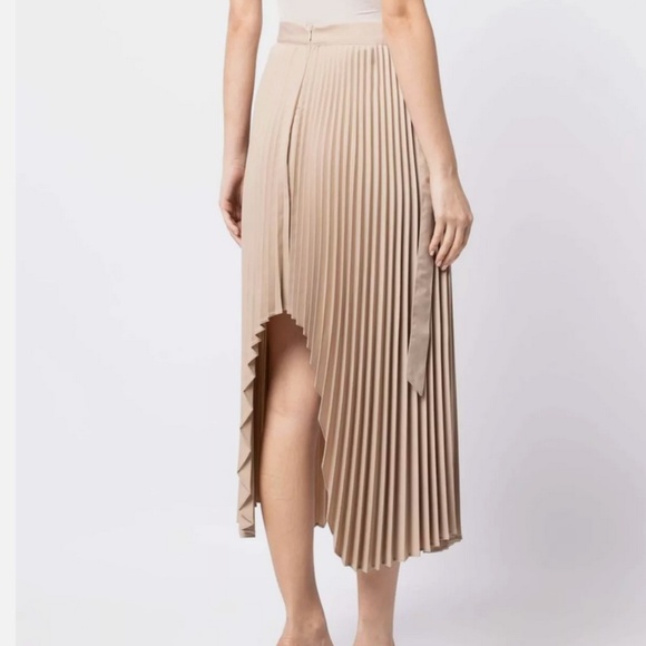 Rokh arch pleated midi skirt - Picture 2 of 8